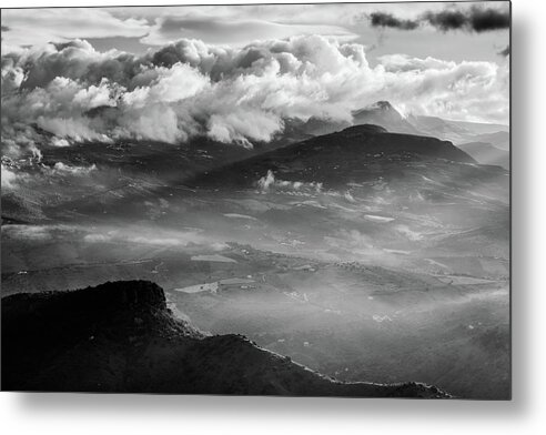 Andalusia Metal Print featuring the photograph Axarquia by Gary Browne