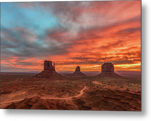America Metal Print featuring the photograph Colors in Monument by Jon Glaser
