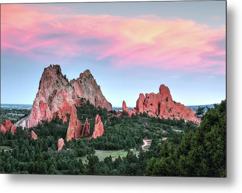 Garden Of The Gods Metal Print featuring the photograph Gotg 9770 by Rick Perkins