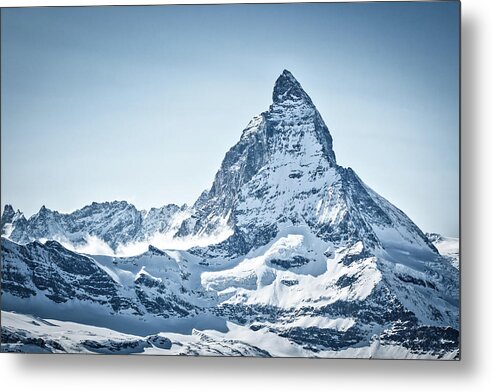 Resolution Metal Print featuring the photograph Matterhorn by Rick Deacon