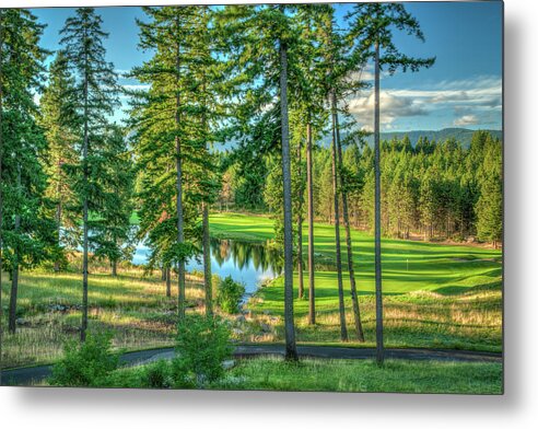Golf Metal Print featuring the photograph Prospector Golf Course by Spencer McDonald