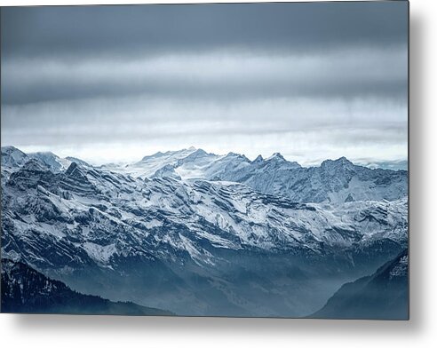 Mountains Metal Print featuring the photograph Storm Over the Mountains by Rick Deacon