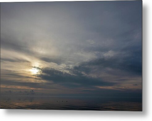 Photography Metal Print featuring the photograph Summer Evening By The Sea Jurmala by Aleksandrs Drozdovs