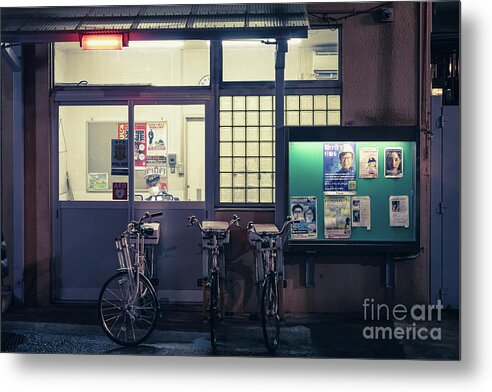 Tokyo Metal Print featuring the photograph Tokyo MPD by Rebecca Caroline Photography