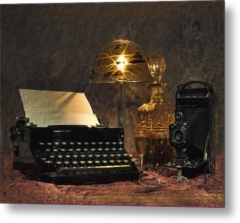 Vintage Metal Print featuring the photograph Tools of the Trade by Pam DeCamp