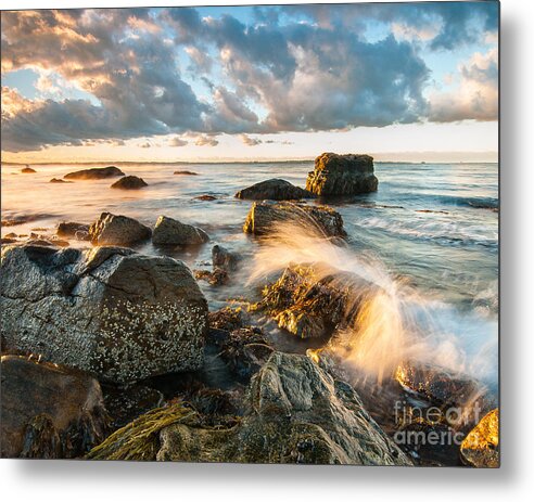 Beach Metal Print featuring the photograph Vital Tides I by JG Coleman