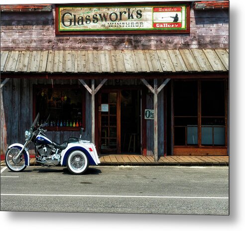 Glassworks Metal Print featuring the photograph Glassworks by Thomas Hall