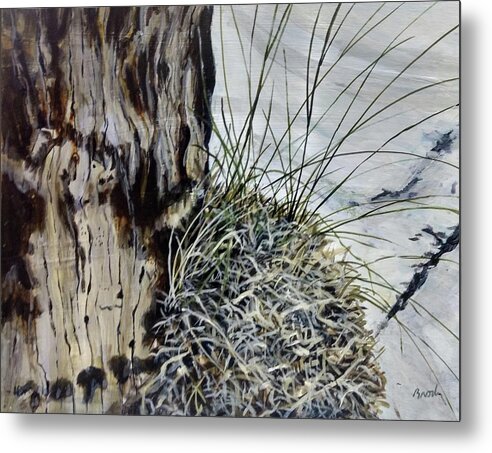 Driftwood Metal Print featuring the painting Promise by William Brody