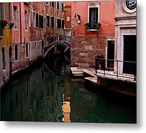 Venice Metal Print featuring the photograph Around The Corner by Walter Fahmy