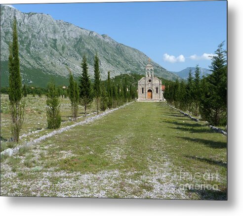 Orthodox Church Metal Print featuring the photograph Orthodox Church - Albania by Phil Banks