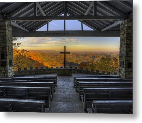 Chapel Metal Print featuring the photograph Pretty Place Chapel by Douglas Berry