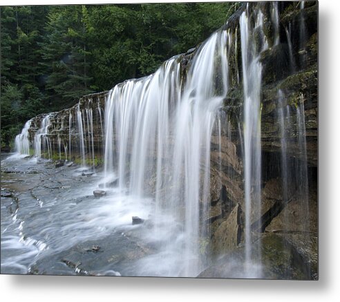 Michigan Metal Print featuring the photograph Autrain in Summer by Cindy Lindow