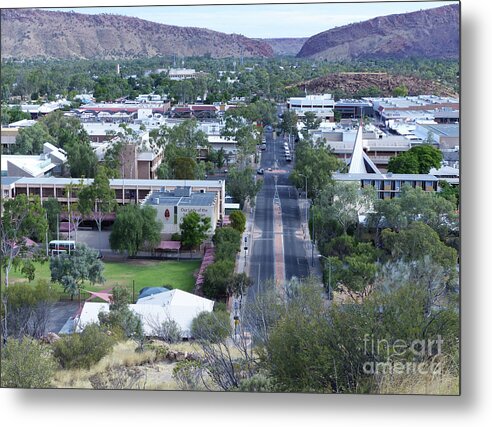 Alice Springs Metal Print featuring the photograph Alice Springs - Australia by Phil Banks