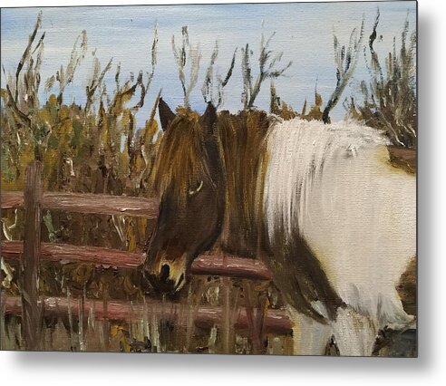  Metal Print featuring the painting Edit 10 by Abbie Shores