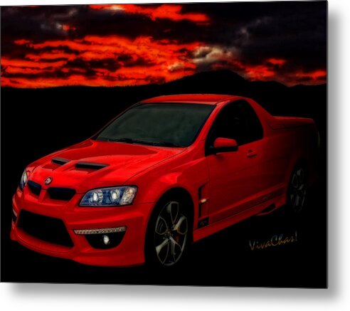 Holden Metal Print featuring the photograph Holden Maloo The New El Camino by Chas Sinklier
