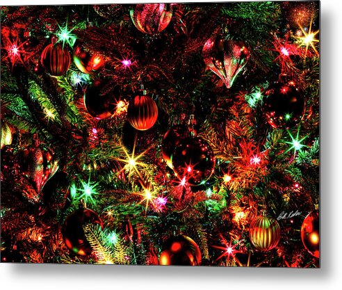 2018 December Metal Print featuring the photograph Christmas Card Design #3 by Bill Kesler