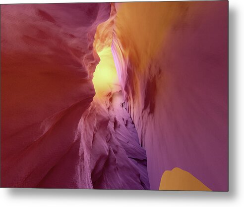 Artificial Intelligence Metal Print featuring the digital art Canyonland by Javier Ideami