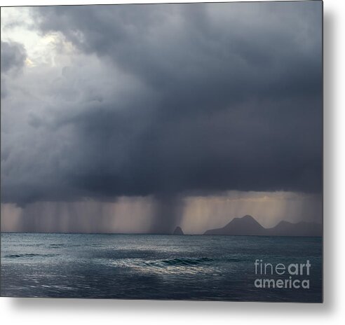 2012 Metal Print featuring the photograph The perfect storm II by Matteo Colombo