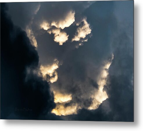 Sky Life Creator Metal Print featuring the photograph Sky Life Creator by Steven Poulton