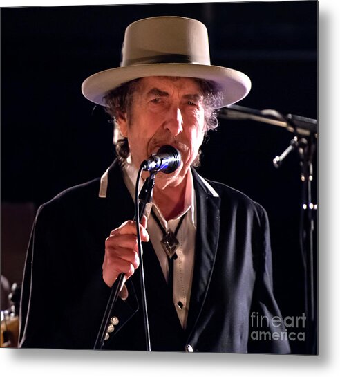 Bob Dylan Metal Print featuring the photograph Bob Dylan #5 by David Oppenheimer