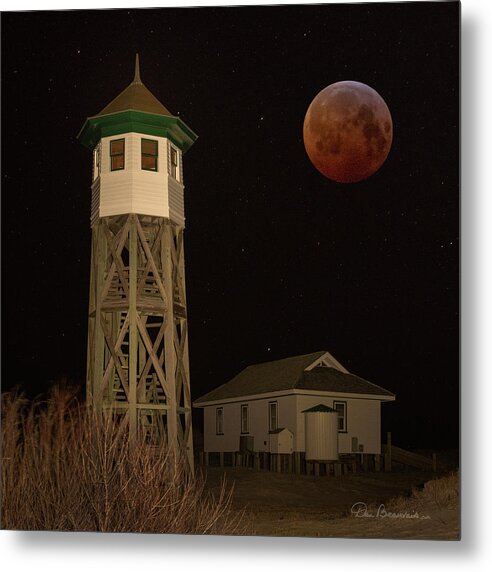 Eclipse Metal Print featuring the photograph Wash Woods Eclipse 4301 by Dan Beauvais