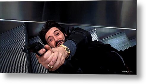 Al Pacino Metal Print featuring the digital art Al Pacino @ Carlito's Way by Gabriel T Toro