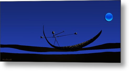 Boat Metal Print featuring the digital art Ancient Mariner by Asok Mukhopadhyay