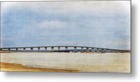 Bridge Metal Print featuring the photograph Crossing Over by Cathy Kovarik