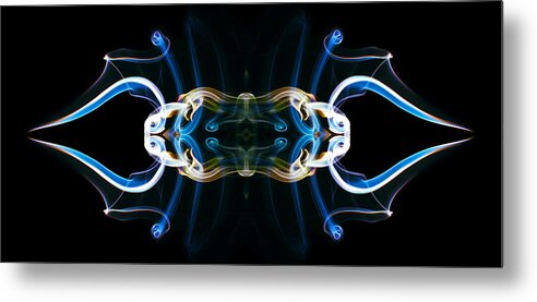 Tribal Metal Print featuring the digital art Emblem 3 by Stefan Dulman