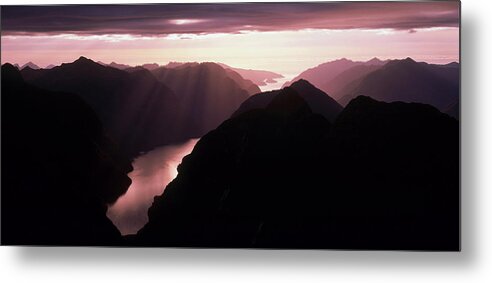 Photography Metal Print featuring the photograph Fiordland National Park New Zealand by Panoramic Images