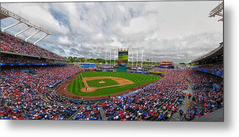Baseball Metal Print featuring the photograph Memorial Day at the K by C H Apperson