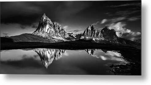 Landscape Metal Print featuring the photograph Morning At Ra Gusela by Lubos Balazovic