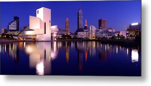 Cleveland Metal Print featuring the photograph Ultra Rez Cleveland's North Shore by Clint Buhler