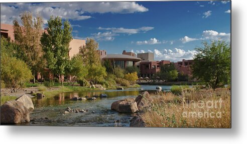 Arizona Metal Print featuring the photograph Along the Wild Horse River by Jim Moore
