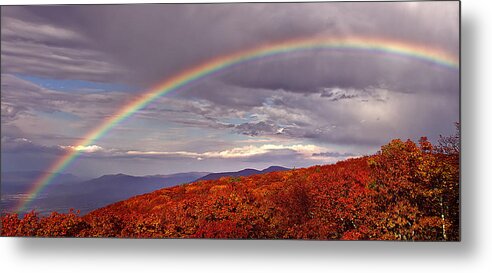 Rainbow Metal Print featuring the photograph Rainbow by Farol Tomson