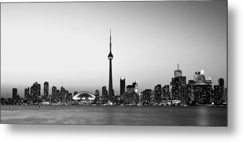 Toronto Metal Print featuring the photograph Toronto Cityscape by Aqnus Febriyant