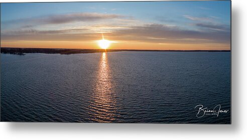  Metal Print featuring the photograph Sunset #4 by Brian Jones