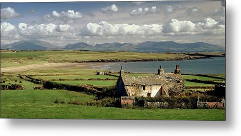 Landscape Metal Print featuring the photograph Aberffraw Isle of Anglesey by Peter OReilly