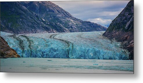 Landscape Metal Print featuring the photograph Alaska Glacier by Jason Brooks