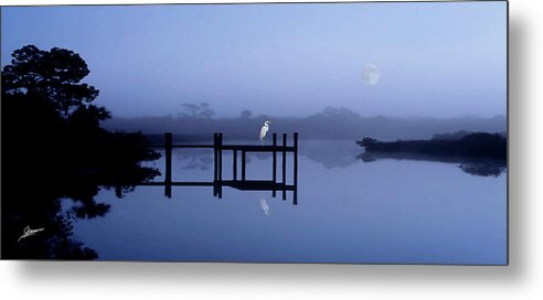Nature Metal Print featuring the photograph An Image of Silence by Phil Jensen
