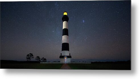 Bodie Island Lighthouse Metal Print featuring the photograph Bodie Blue by Art Cole