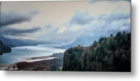 Betty Depee Metal Print featuring the photograph Columbia Gorge by Betty Depee