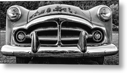 1951 Packard Metal Print featuring the photograph Fifty-one Packard by Gary Karlsen