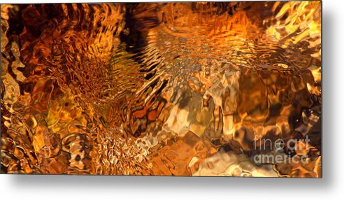Abstract Nature Metal Print featuring the photograph Kathie's Wall by Fred Sheridan