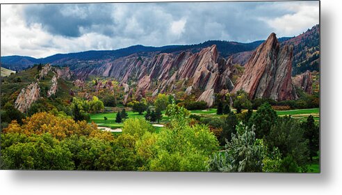 Arrowhead Metal Print featuring the photograph Majestic Foothills by Kristal Kraft