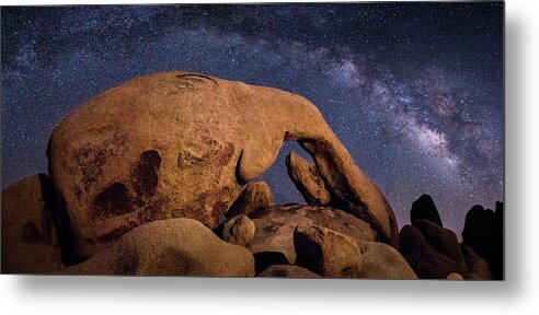 Arch Rock Metal Print featuring the photograph Milky Way Over Arch Rock by James Capo