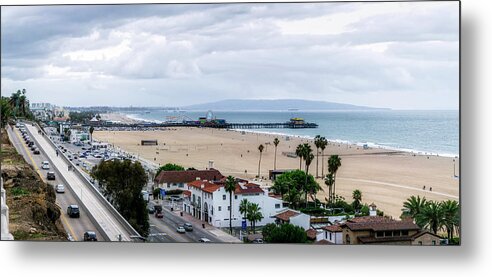 California Incline Metal Print featuring the photograph The New California Incline - Pamorama by Gene Parks