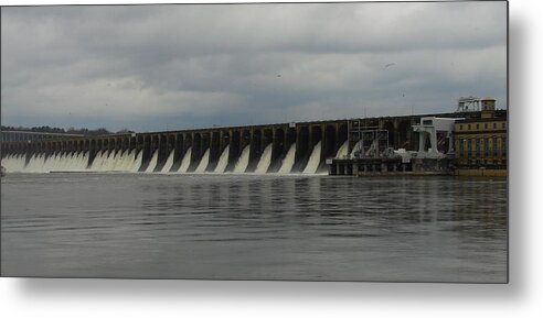 Water Metal Print featuring the photograph Wilson Dam by Carl Moore
