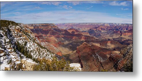 American Southwest Metal Print featuring the photograph Grandview Point Panorama by Todd Bannor