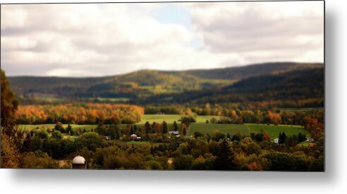 Miniature Metal Print featuring the photograph Miniature Middleburgh in New York by Angie Tirado